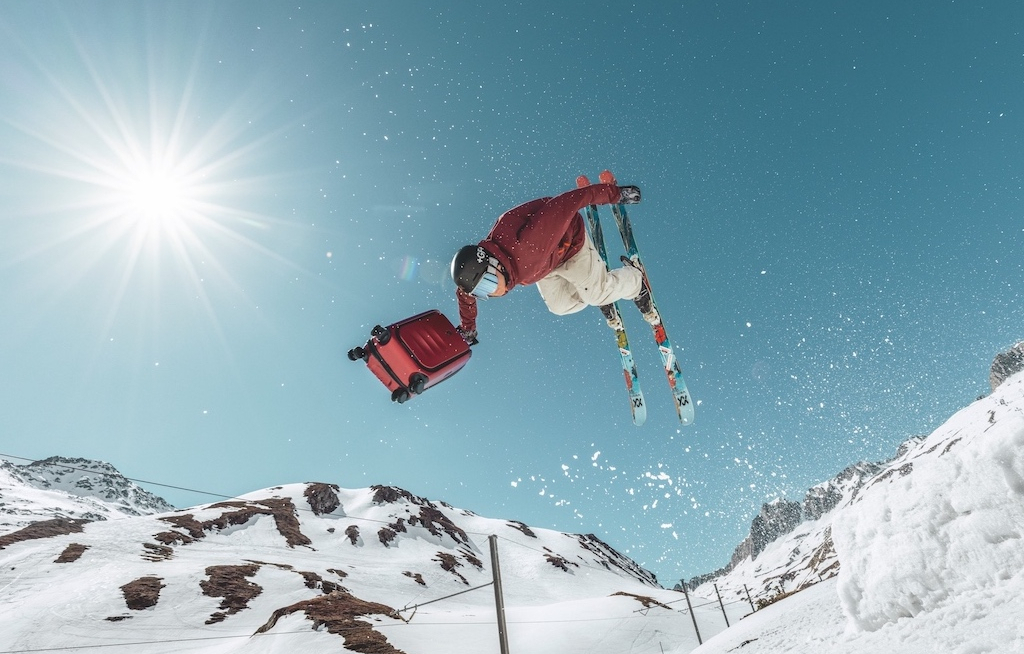 Bahnreisende sparen auf der Skipiste