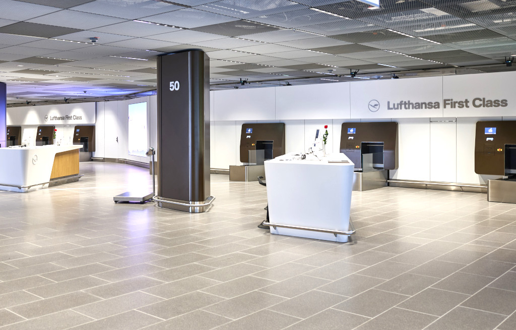 Lufthansa eröffnet Premium-Check-in in Frankfurt neu
