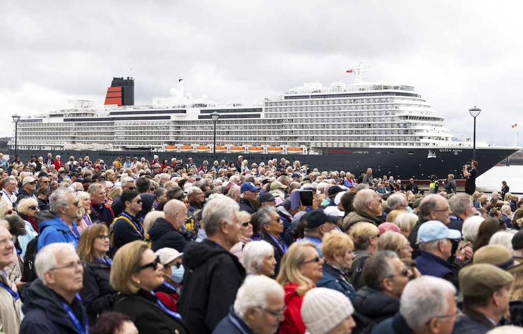 Cunard macht eine ganze Stadt zur Taufpatin