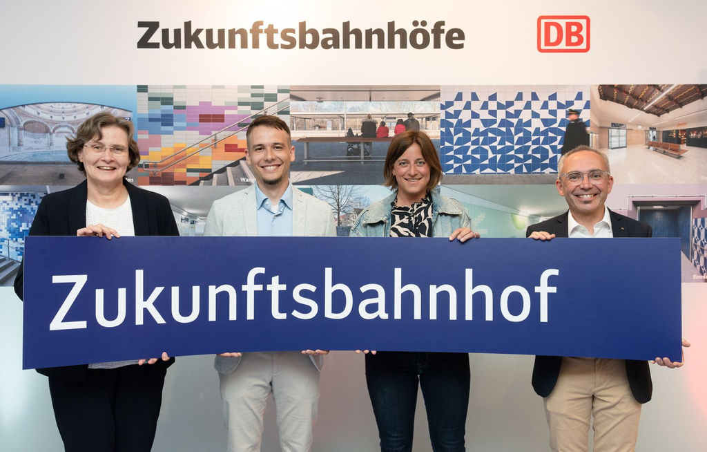 DB macht 100 Bahnhöfe fit für morgen