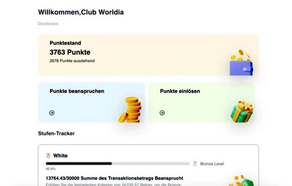 Treueprogramm für den stationären Vertrieb