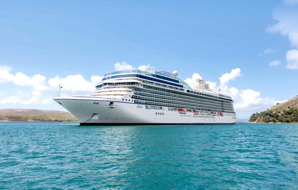 Oceania Cruises tauft neues Schiff mit kulinarischer Botschaft