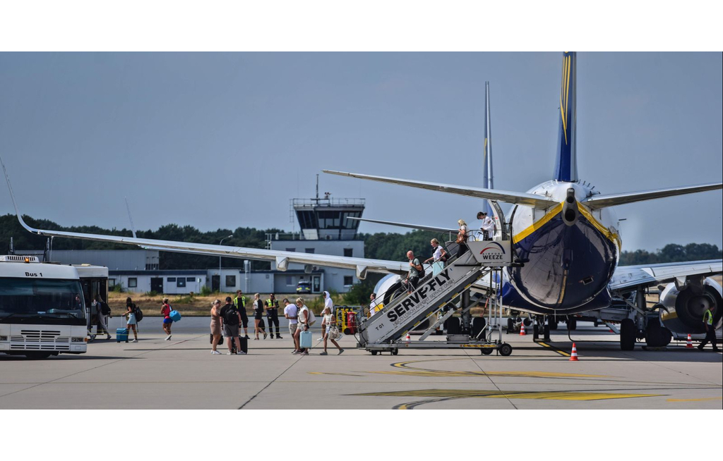 Positive Bilanz für Airport Weeze im Sommer 2024