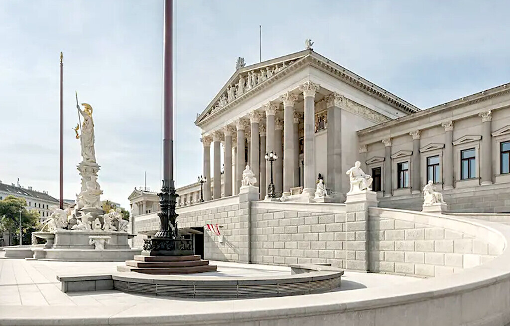 Wiener Parlament für Besucher geöffnet