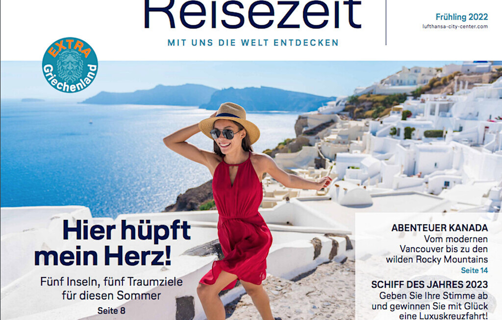 Lufthansa City Center bringt E-Magazin heraus