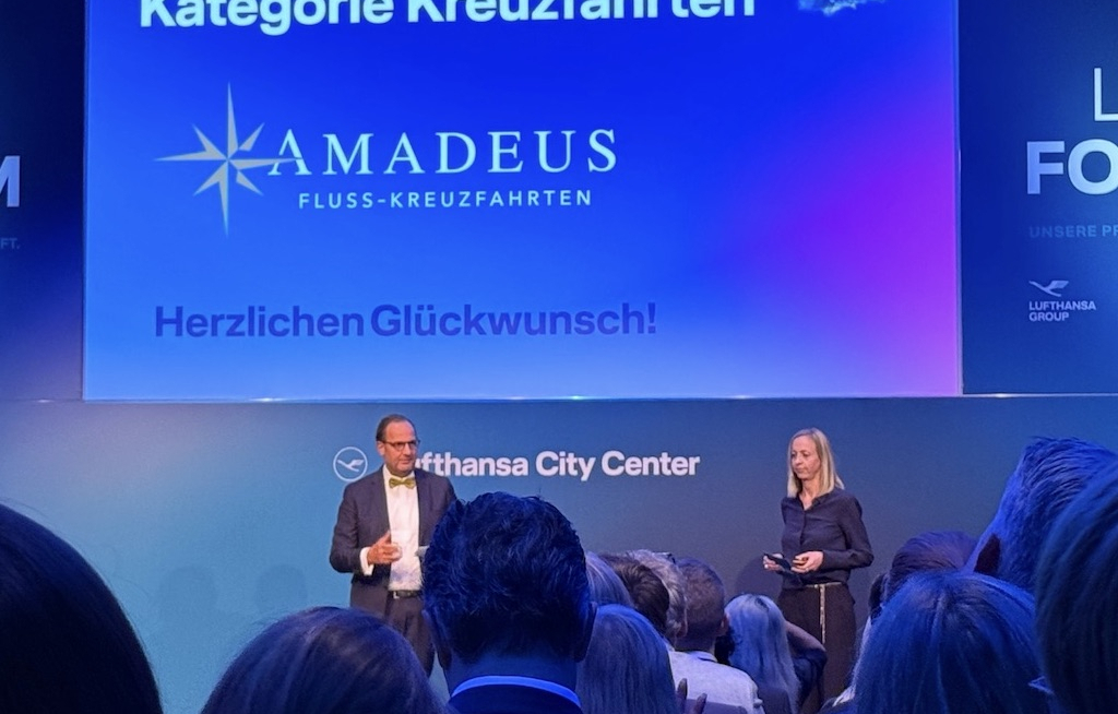 Amadeus-Flusskreuzfahrten ist LCC Supplier Champion