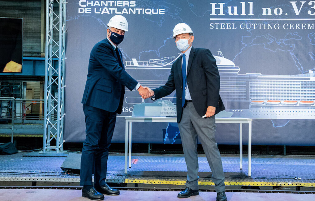Baubeginn für neues MSC-Schiff