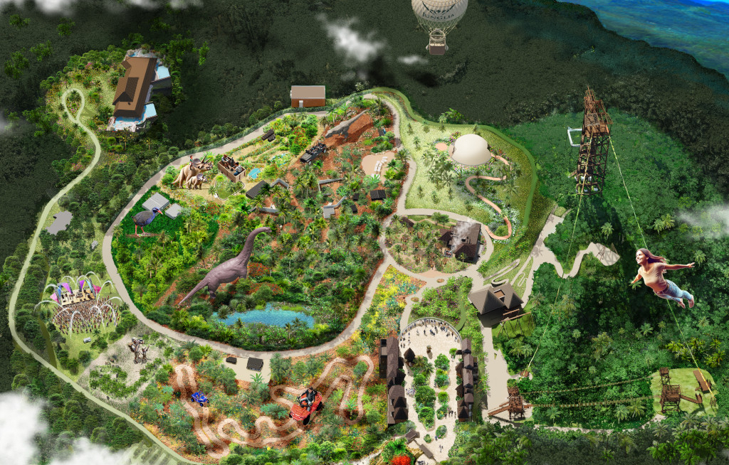 Dinosaurierpark eröffnet auf Okinawa