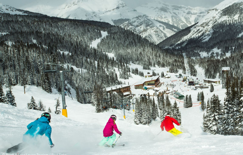 Unvergesslich: Ski fahren in den Rockies