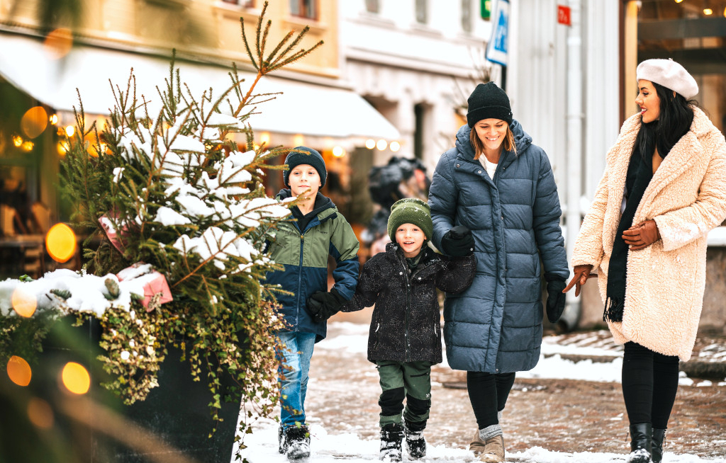 Göteborg feiert den Winter mit Lichtern und Lucia