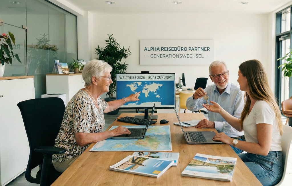 Alpha begleitet Reisebüros durch den Generationenwechsel