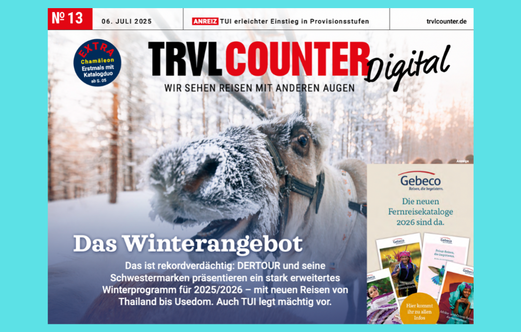 TRVL Counter DIGITAL Nr. 13 vom 06. Juli 2025