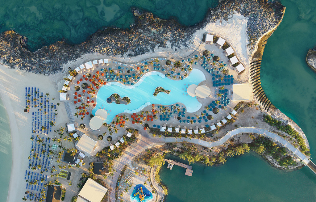 NCL weiht Mega-Pool und neuen Pier auf Great Stirrup Cay ein