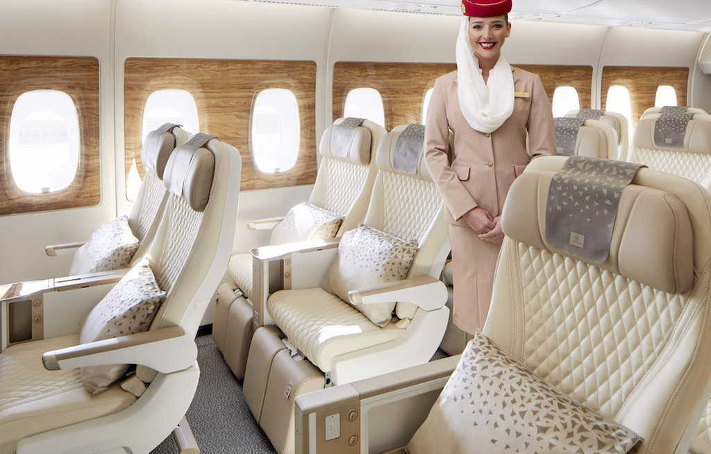 Emirates führt Premium Economy auf New-York-Strecken ein