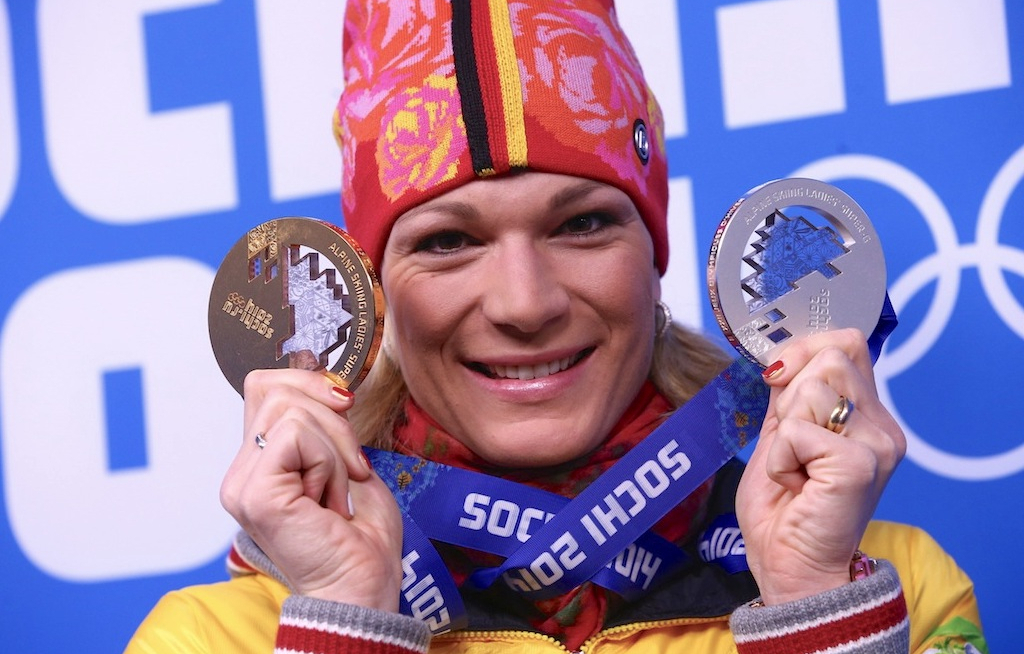 Auf die Piste mit Maria Höfl-Riesch