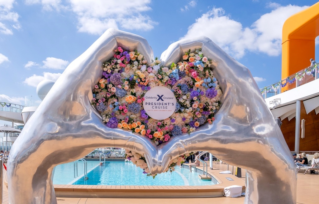 Celebrity geht in Europa auf „President’s Cruise“