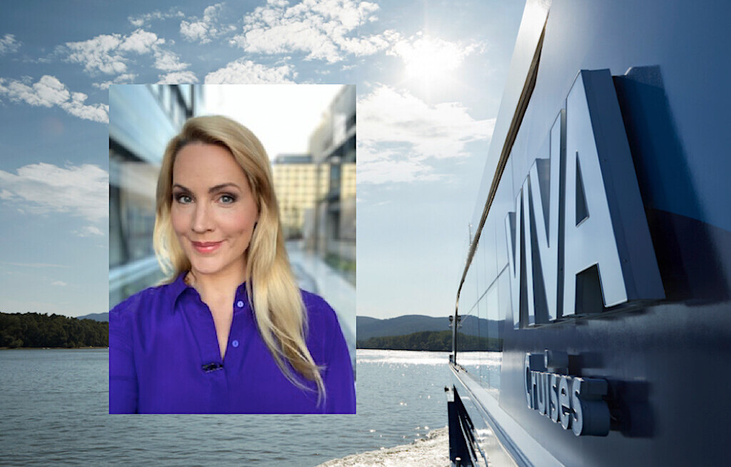 Judith Rakers tauft die Viva One