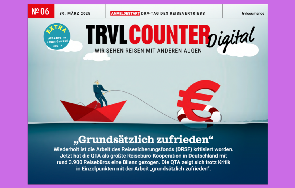 TRVL Counter DIGITAL Nr. 06 vom 30. März 2025
