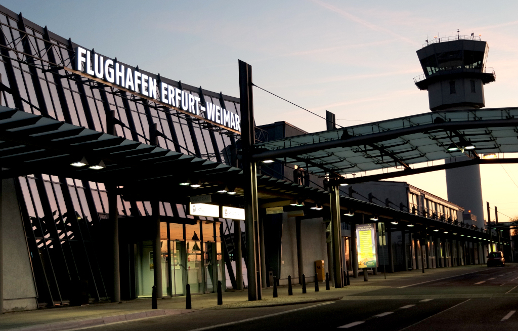 Flughafen Erfurt-Weimar verdoppelt Passagierzahl