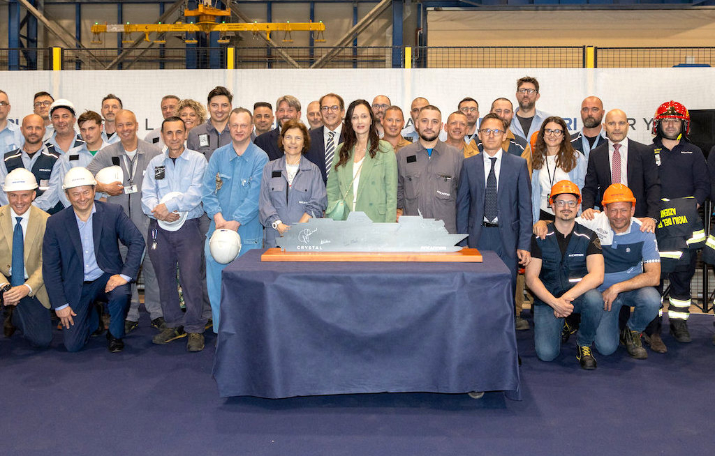 Crystal feiert Baubeginn für neues Kreuzfahrtschiff