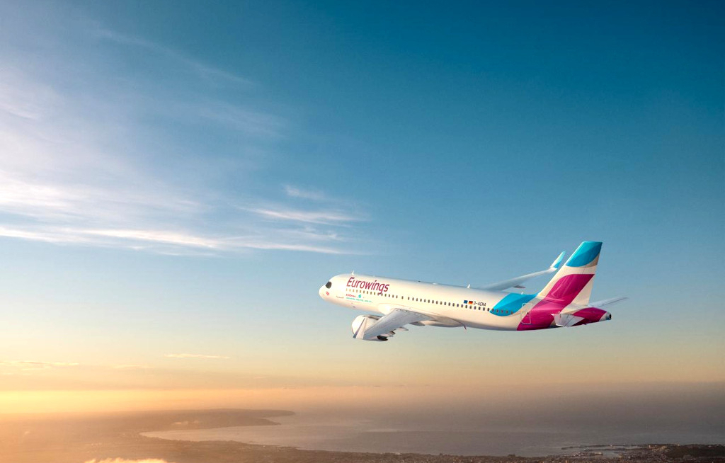 Eurowings legt neue Cityrouten und mehr Urlaubsflüge auf
