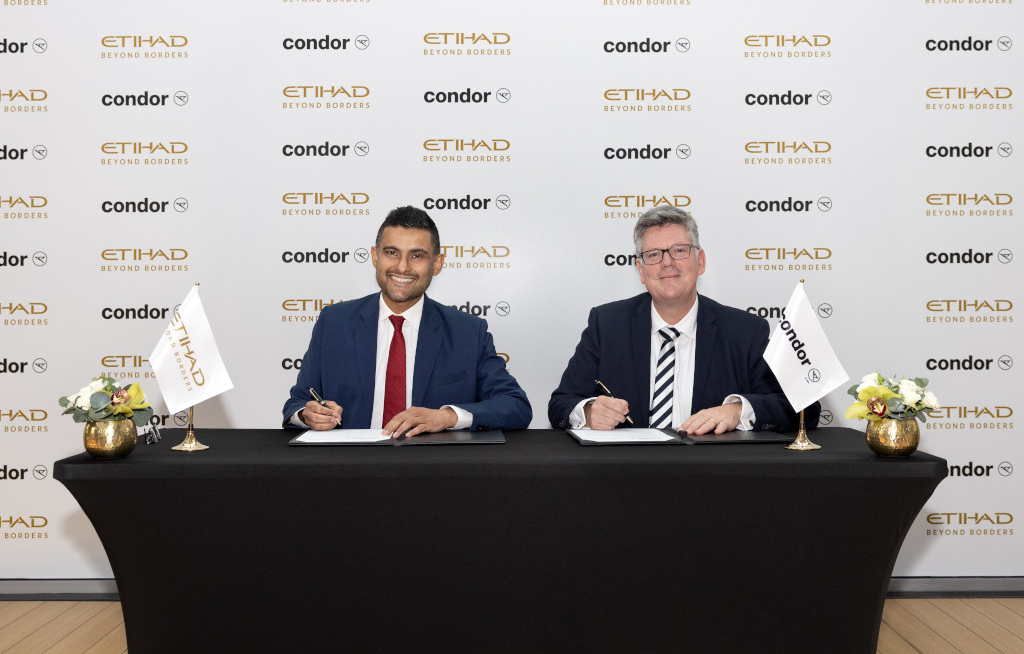 Condor und Etihad fliegen im Codeshare