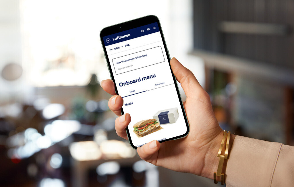 Lufthansa startet Plattform zur Vorbestellung von Bordmenüs