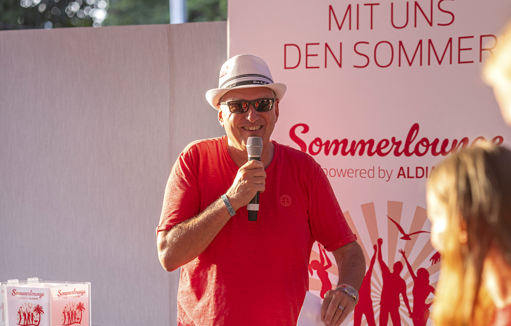 Gute Stimmung bei der DTPS-Sommerlounge