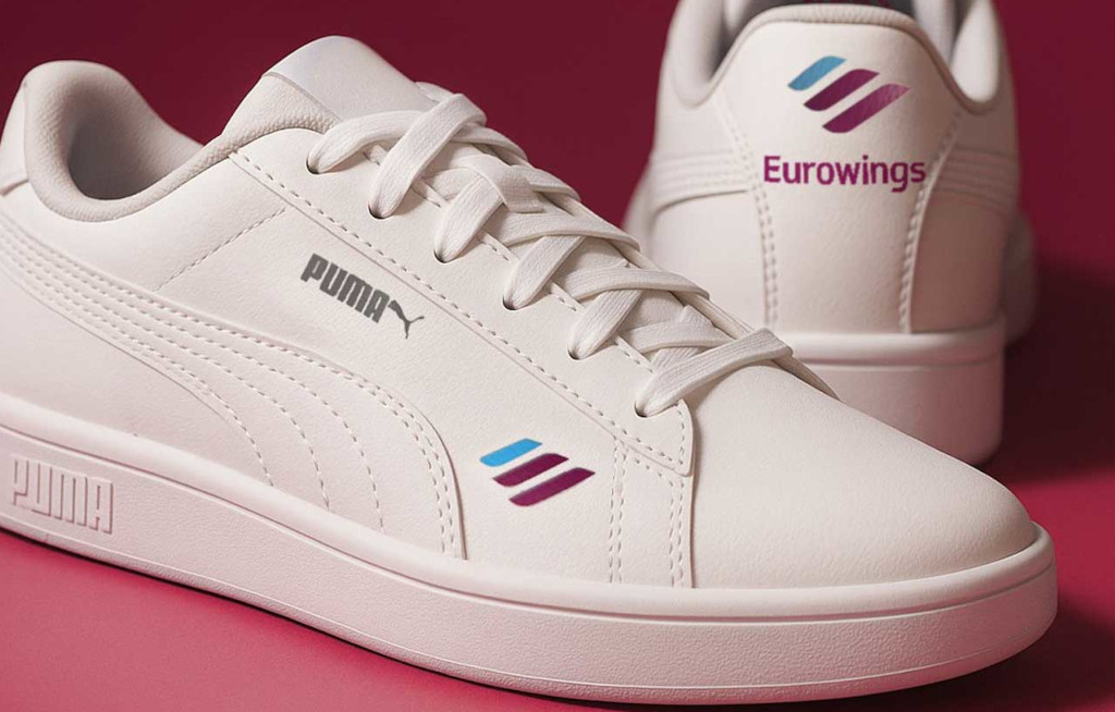 Eurowings erlaubt der Crew Sneaker an allen Einsatztagen