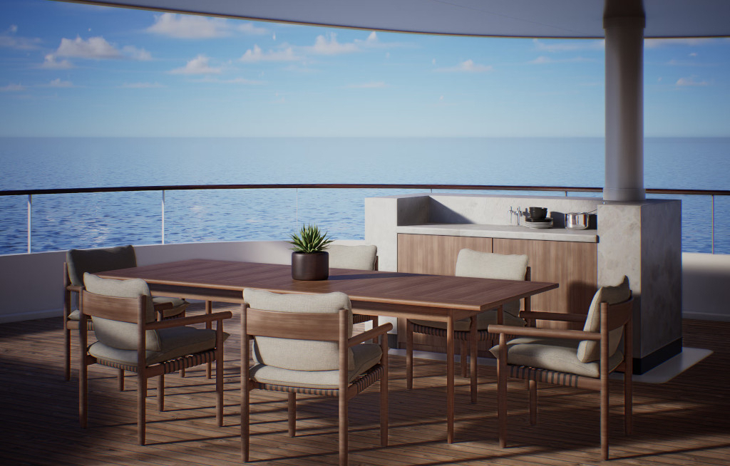Crystal stellt Eignersuite der neuen Crystal Grace vor