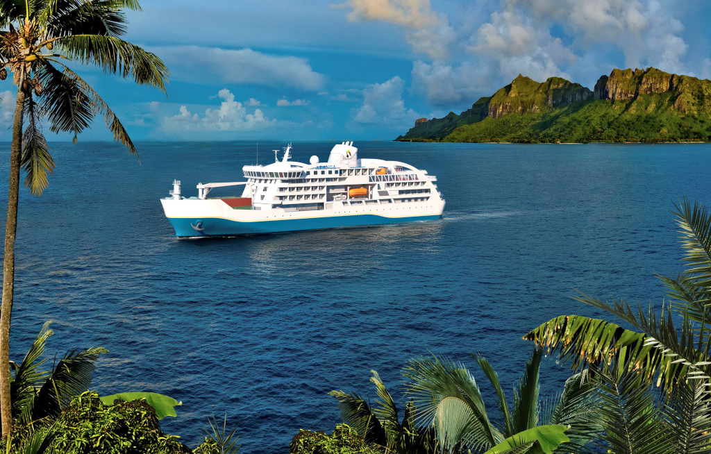 Aranui Cruises bringt zweites Passagier-Postschiff in Fahrt