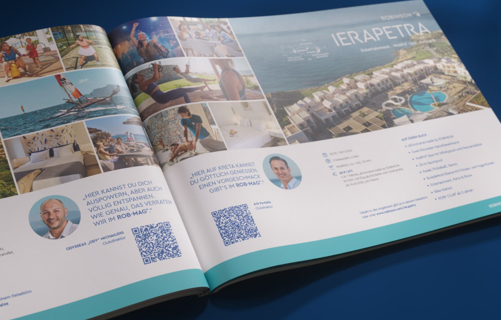 Robinson setzt im neuen Katalog auf Print und digitale Erweiterung