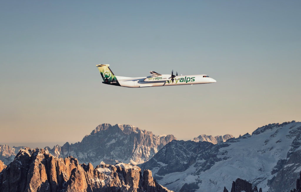 Sky Alps fliegt im Winter nach Bozen und Klagenfurt