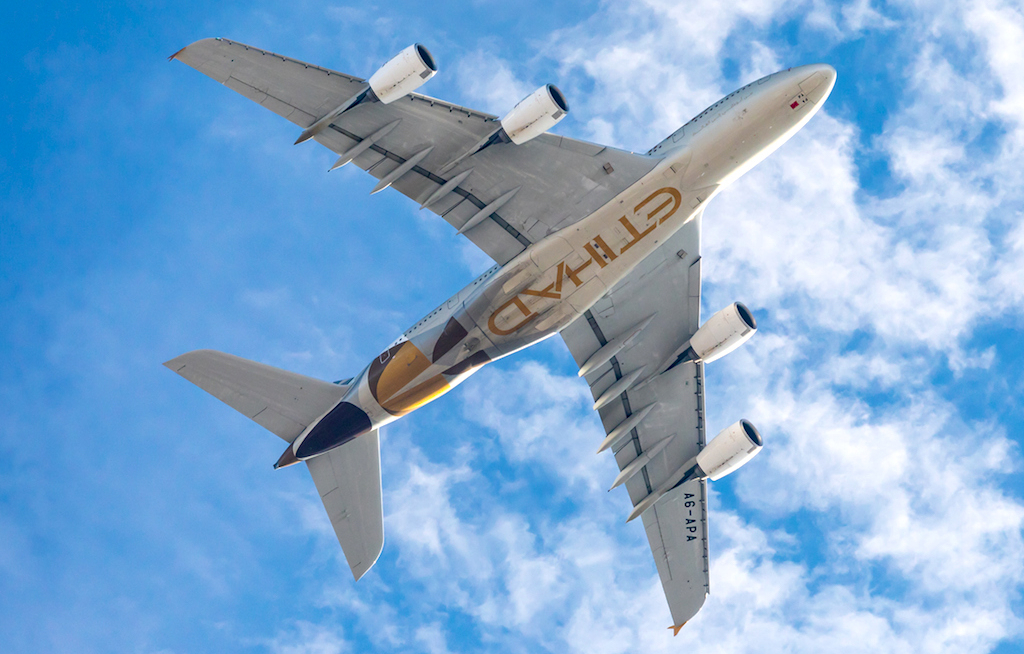 Etihad nimmt Kurs auf sieben neue Ziele