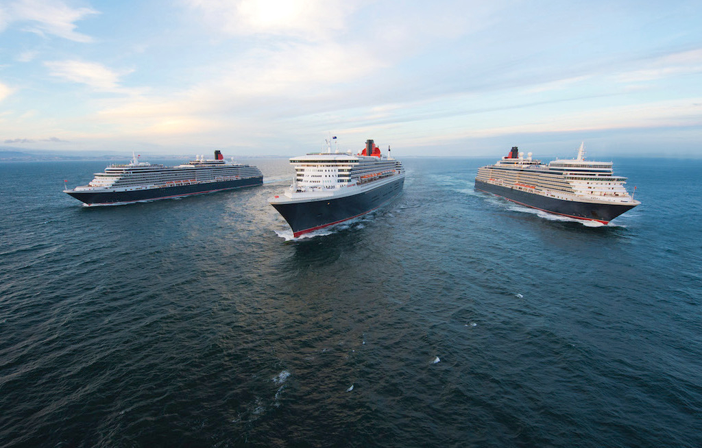 Cunard-Queens steuern Deutschland an