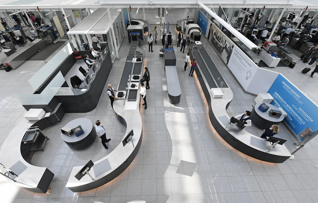 Flughafen München rüstet auf CT-Scanner um