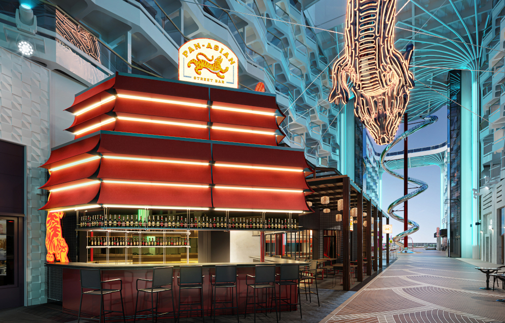 MSC World Asia setzt neue Akzente bei Bars und Lounges