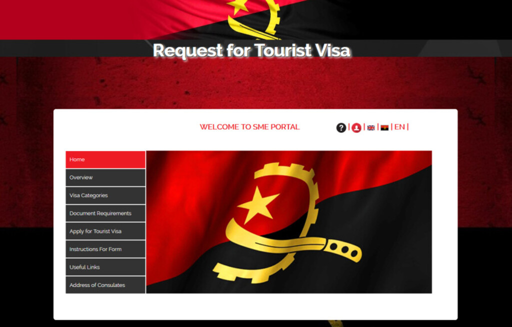 Angola-Visum kann online beantragt werden