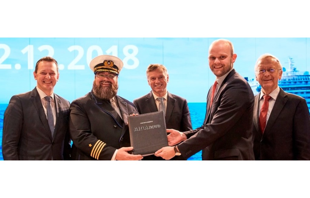 Aida Cruises übernimmt die Aida-Nova