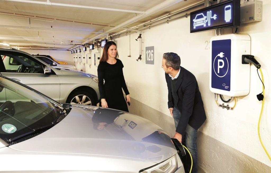 Neues Parkprodukt für Elektroautos