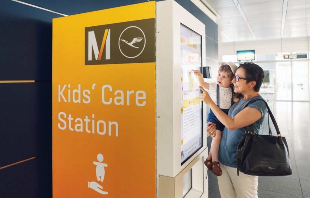„Kids‘ Care Station“ im Terminal 2