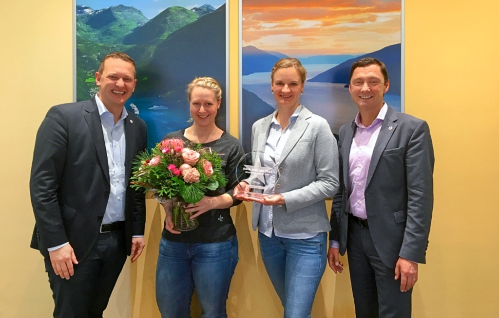 Aida zeichnet Reisebüros aus