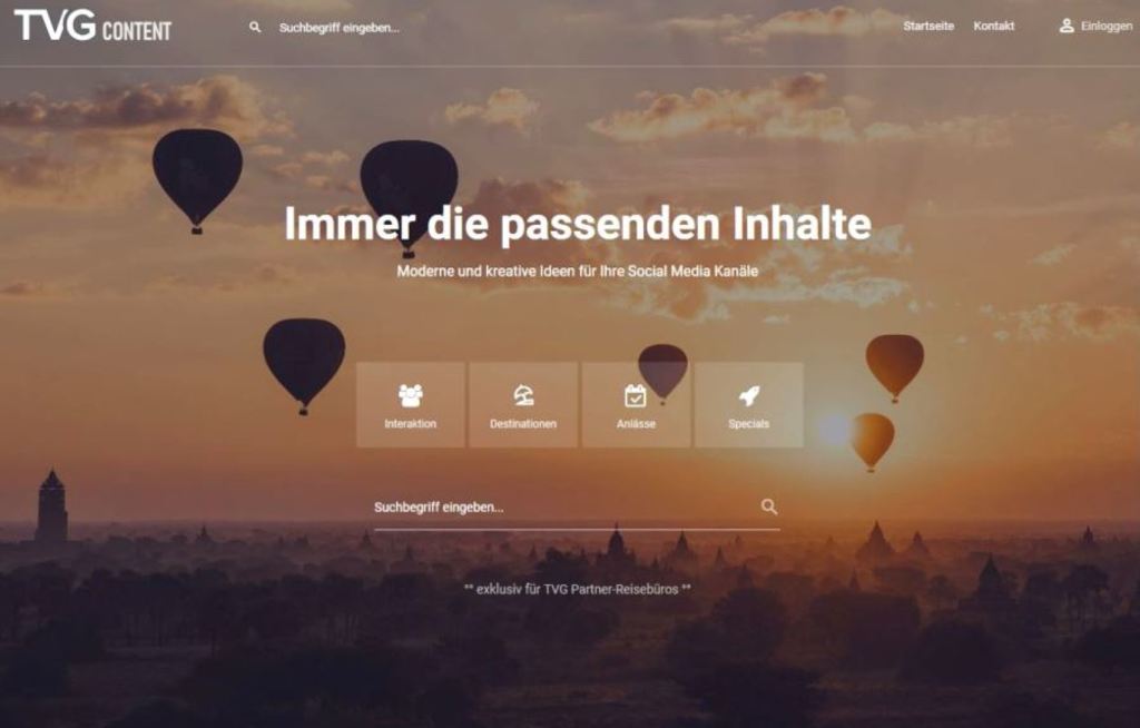 TVG schaltet Content-Portal frei