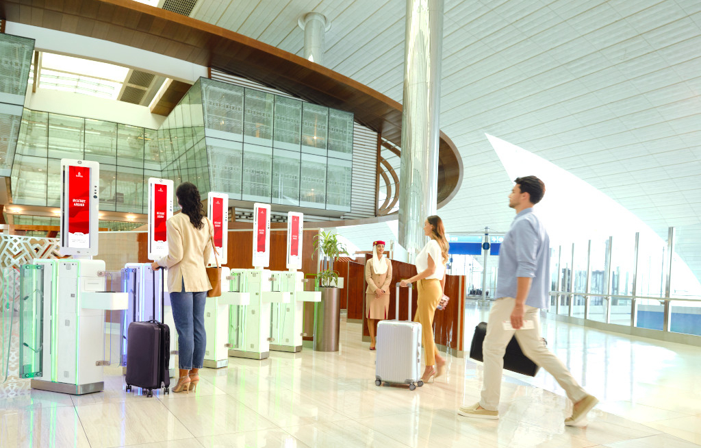 Emirates digitalisiert Passagierabfertigung in Dubai mit Biometrie