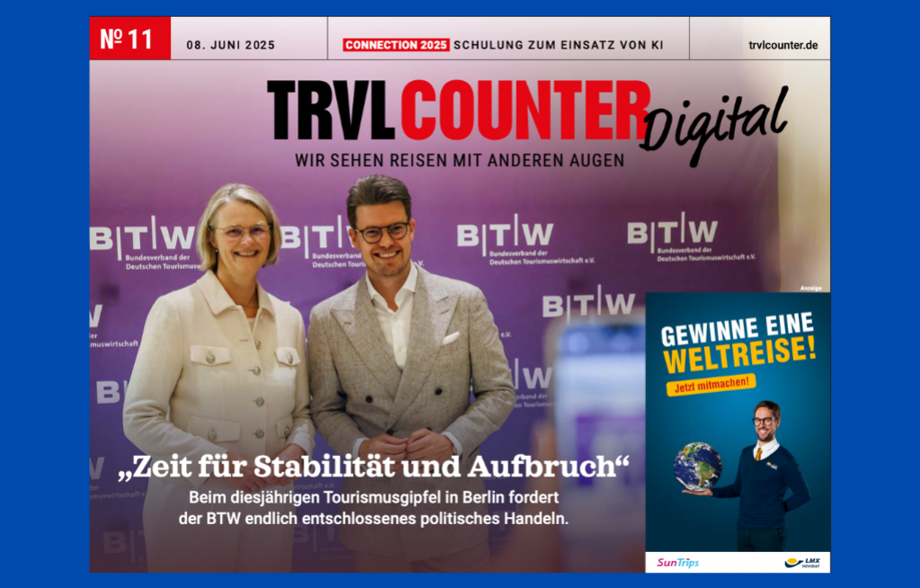 TRVL Counter DIGITAL Nr. 11 vom 08. Juni 2025