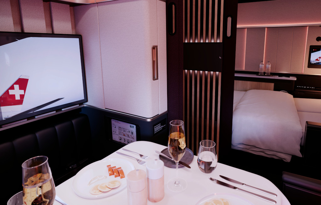 Swiss führt neue „Grand Suite“ in der First Class ein