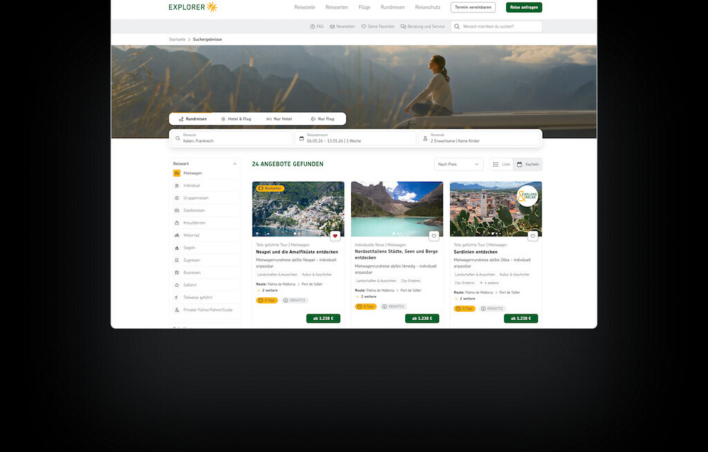 Explorer modernisiert E-Commerce-System