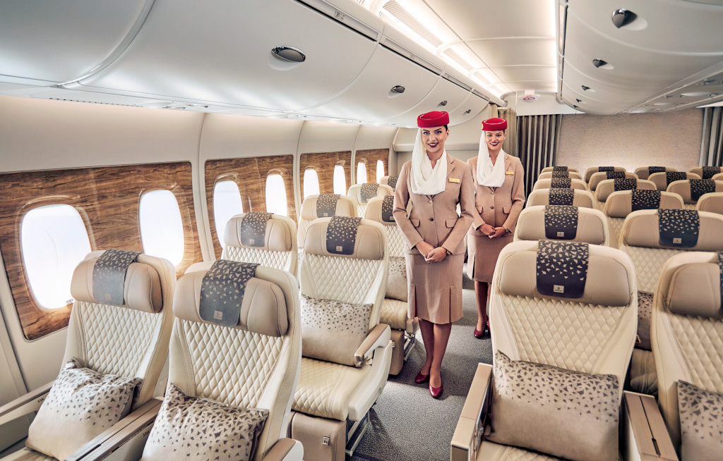 Emirates führt Premium Economy auf weiteren Strecken ein