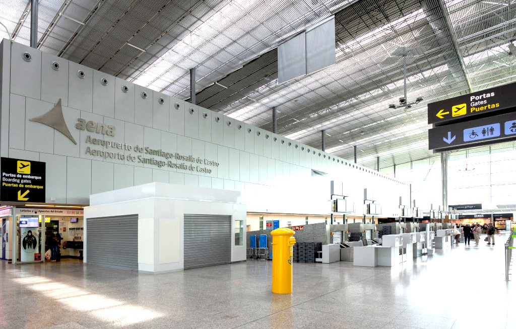 Flughafen Santiago stellt Betrieb für Bauarbeiten ein