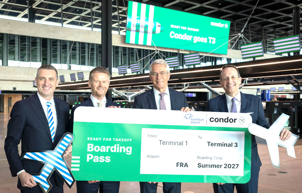 Condor operiert ab 2027 von Frankfurts neuem Terminal 3